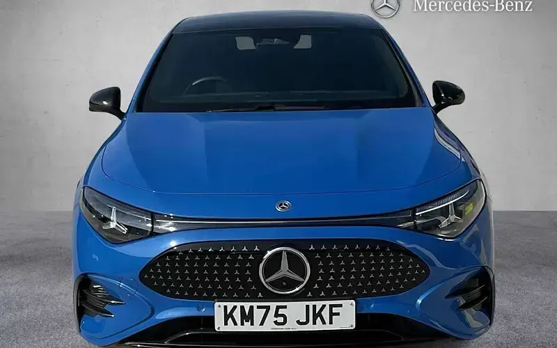 Used Mercedes CLA 250+ AMG Line Premium 200 kW (272 HP) 2025 Blue Sedan