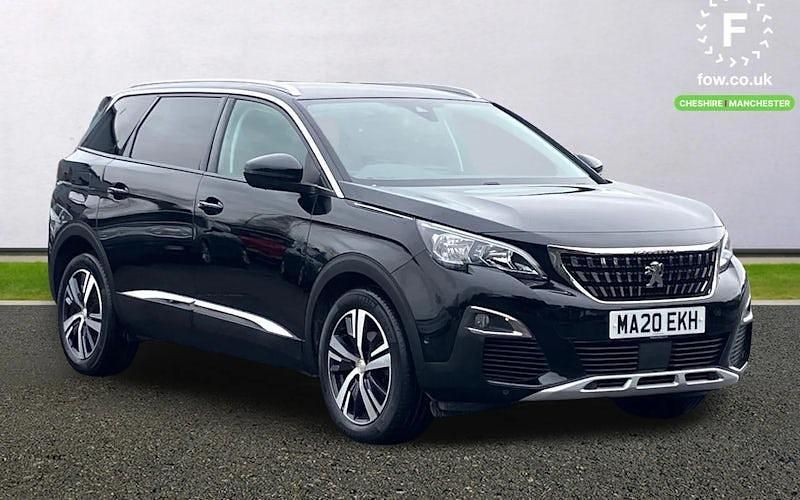 Used Peugeot 5008 Allure 131 HP (96 kW) 2020 Black SUV
