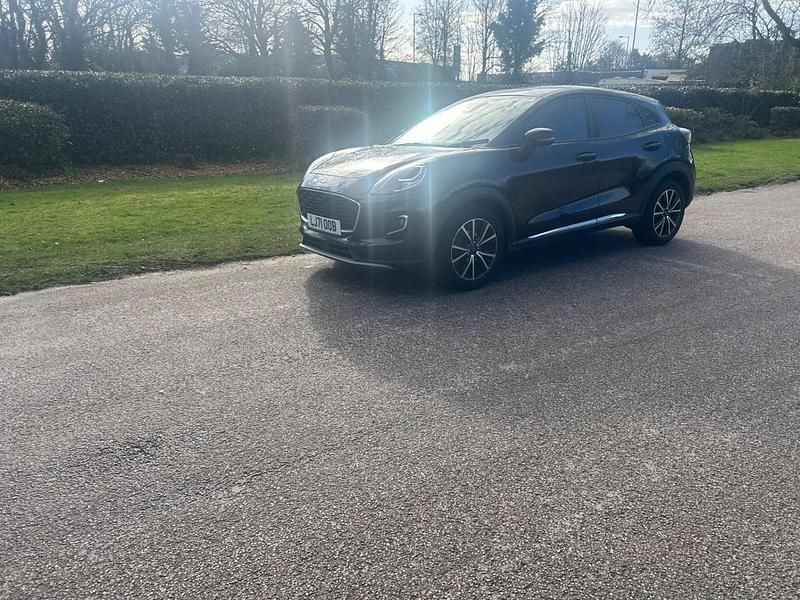 Used Ford Puma Titanium 125 HP (91 kW) 2021 Black SUV