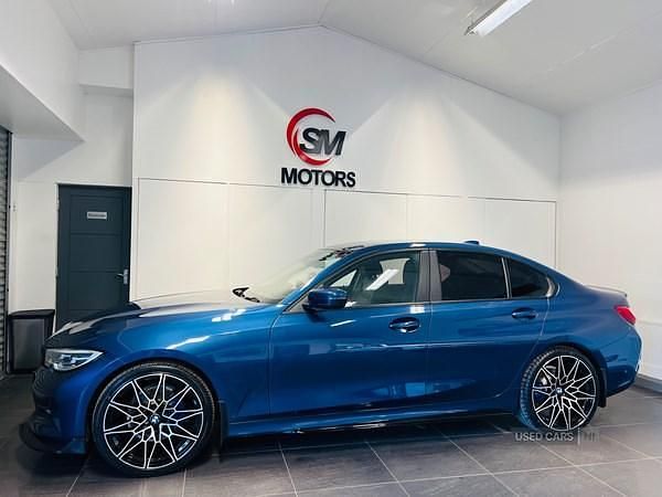 Usado BMW 320e M Performance 190 CV (139 kW) 2020 Azul Berlina
