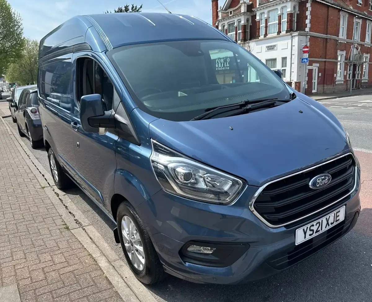Used Ford Transit Custom Limited 2021 Blue Van