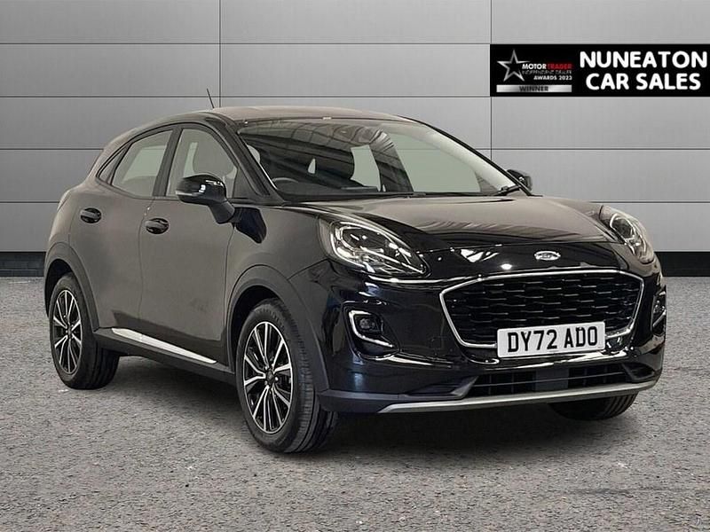 Black Used 2022 Ford Puma Gen-E Titanium SUV | £14,600 (Good price) - Image 1/4