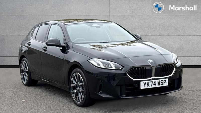 Black Used 2025 BMW 120 Sport Line Hatchback | £23,646 - Image 1/4