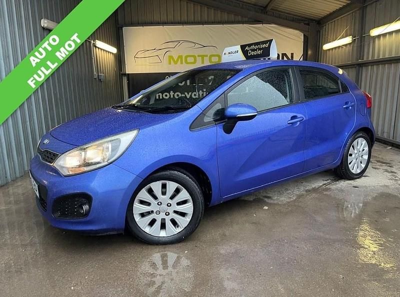 Blue Used 2013 Kia Rio Hatchback | £6,790 (A bit pricey) - Image 1/4