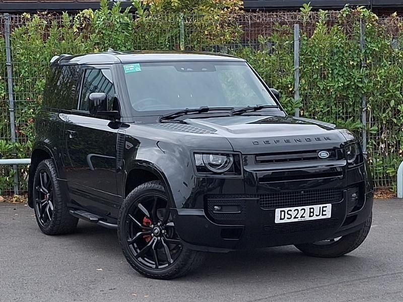 Black Used 2022 Land Rover Defender HSE SUV | £52,998 (Super price) - Image 1/4