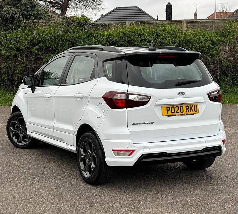 Used Ford Ecosport ST-Line 125 HP (91 kW) 2020 White SUV