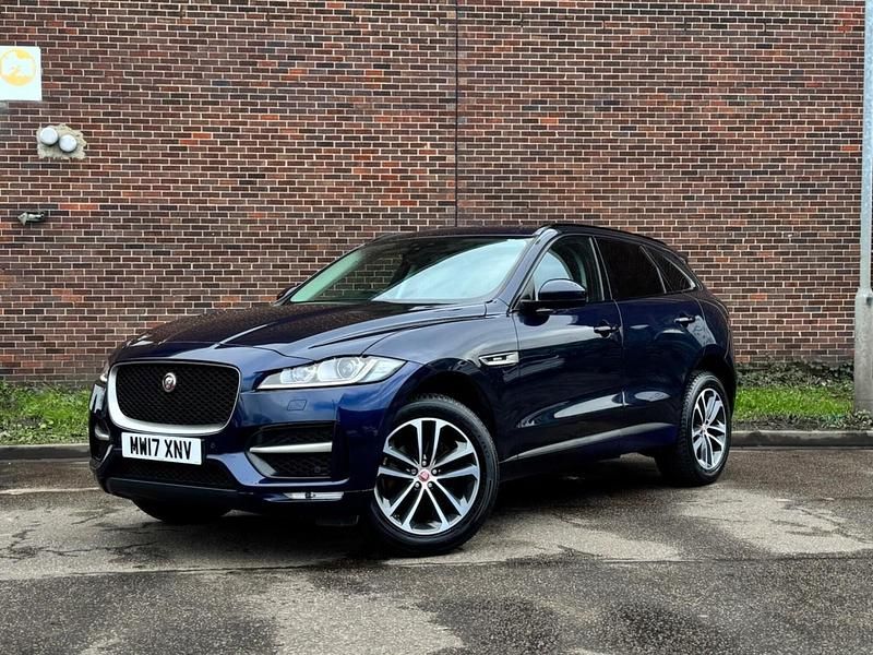 Used Jaguar F-Pace R-Sport 2017 Blue SUV