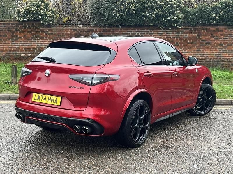 Red Used 2024 Alfa Romeo Stelvio Quadrifoglio SUV | £83,085 - Image 1/4