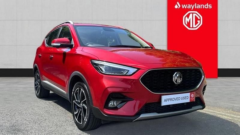 Red Used 2022 MG ZS Exclusive Sedan | £14,341 (Fair price) - Image 1/4