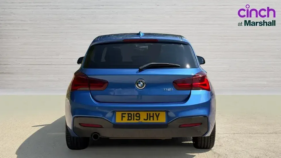 Used BMW 118 M Sport 136 HP (100 kW) 2019 Blue Hatchback