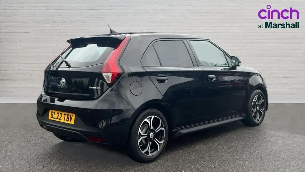 Used MG MG3 Exclusive 106 HP (77 kW) 2022 Black Hatchback