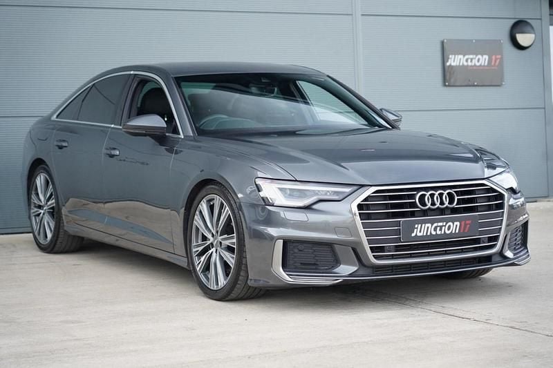 Used Audi A6 S-Line 286 HP (210 kW) 2018 Grey Sedan