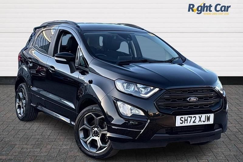 Used Ford Ecosport ST-Line 125 HP (91 kW) 2022 Black SUV