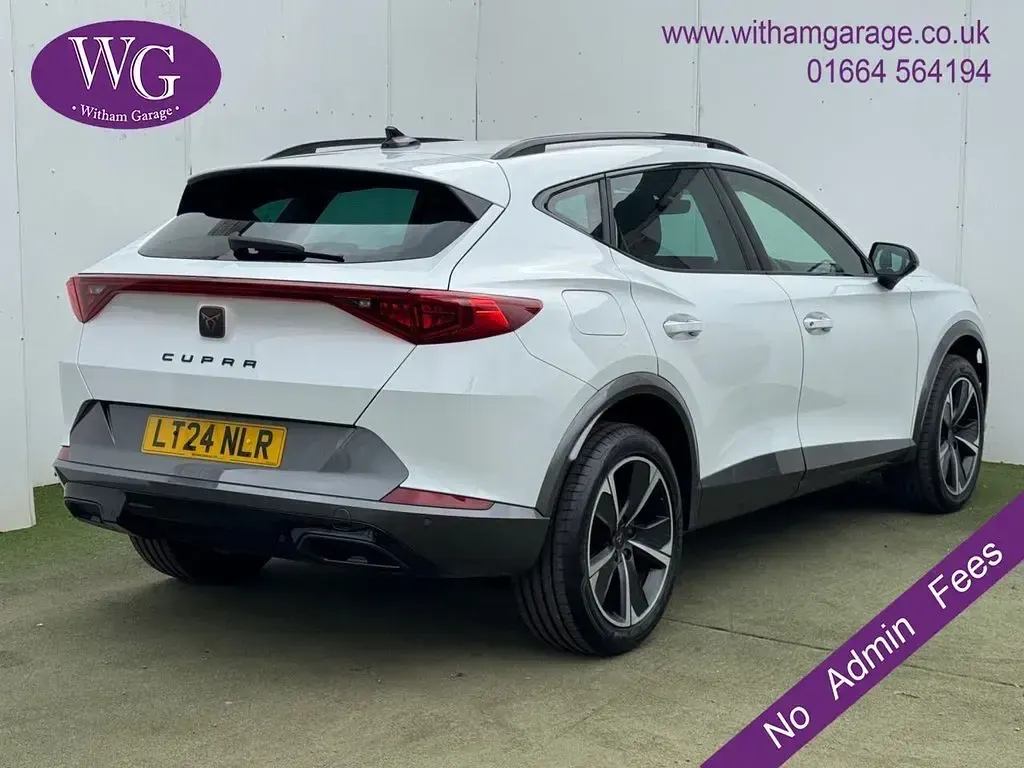 Used Cupra Formentor 150 HP (110 kW) 2024 White SUV