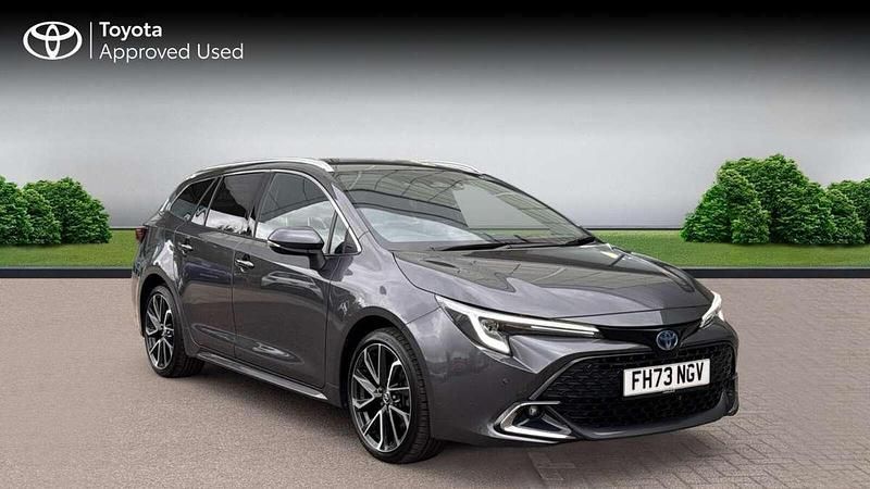 Decuma grey Used 2024 Toyota Corolla Sport Estate | £25,790 (Fair price) - Image 1/4