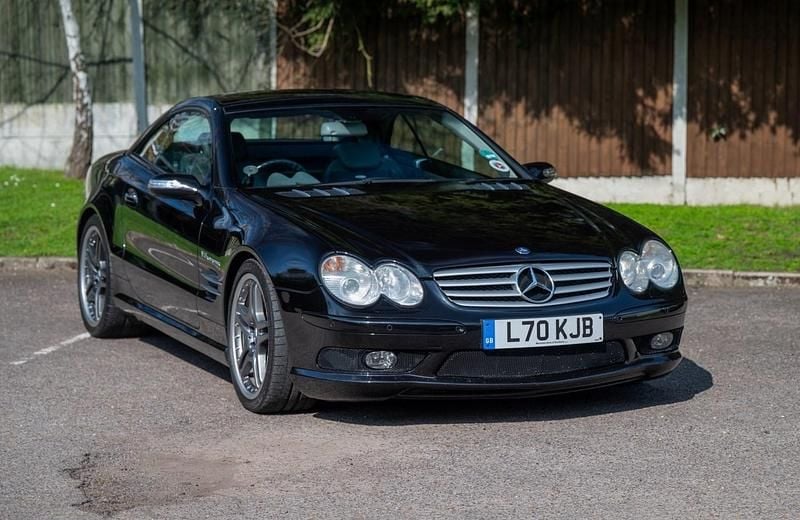 Used Mercedes SL55 AMG AMG 2004 Black Cabriolet