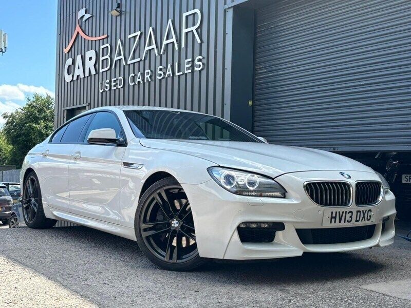 White Used 2013 BMW 640 M Sport Coupe | £8,591 (Fair price) - Image 1/4