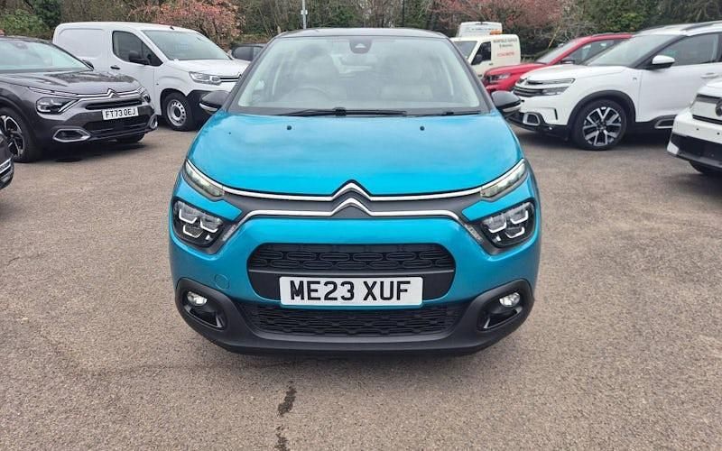 Used Citroën C3 PureTech 110 HP (80 kW) 2023 Blue Hatchback