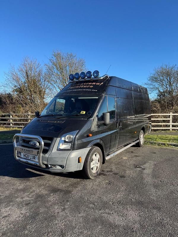 Used Ford Transit 200 HP (147 kW) 2011 Black Van