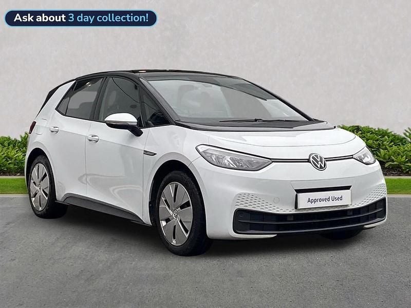 White Used 2022 VW ID.3 Pro Hatchback | £13,971 (Good price) - Image 1/4