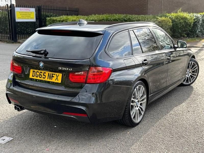 Used BMW 330 M Sport 258 HP (189 kW) 2015 Black Estate