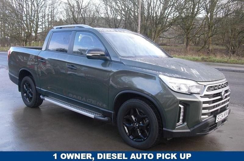 Used Ssangyong (KGM) Musso 202 HP (148 kW) 2024 Green Pickup