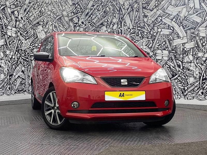 Used Seat Mii FR-Line 75 HP (55 kW) 2017 Red Hatchback