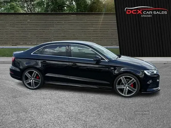 Used Audi A3 S-Line 150 HP (110 kW) 2020 Black Sedan