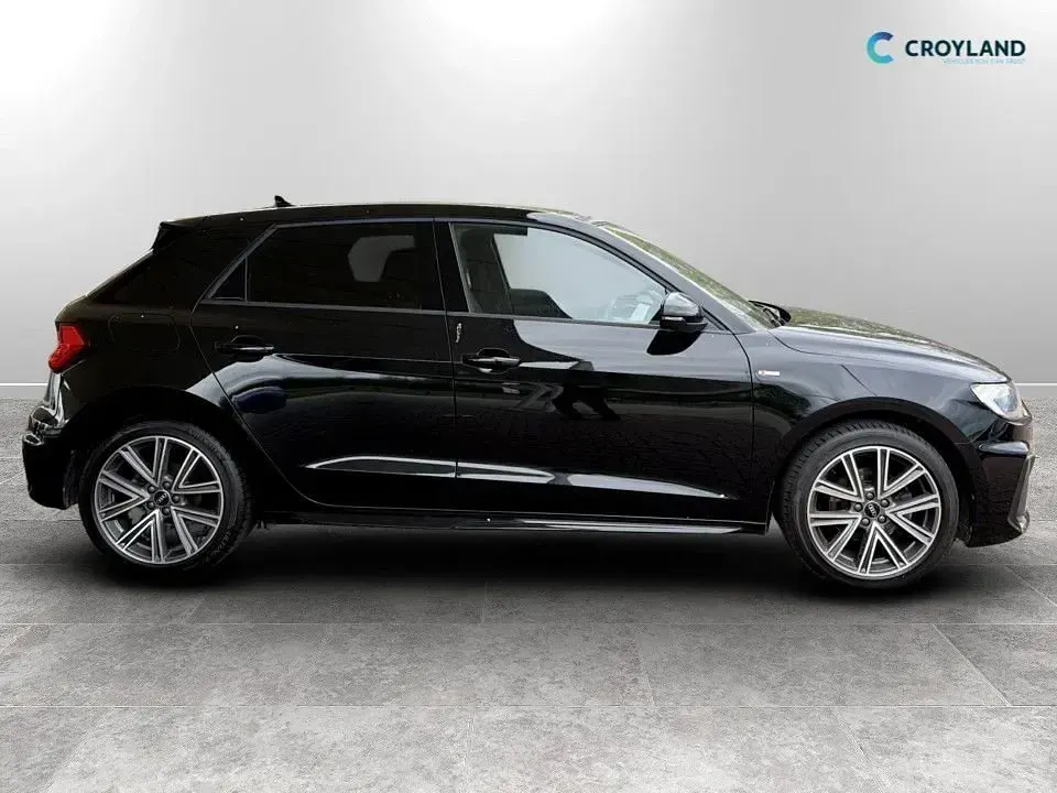 Used Audi A1 Sportback S-Line 110 HP (80 kW) 2022 Black Hatchback
