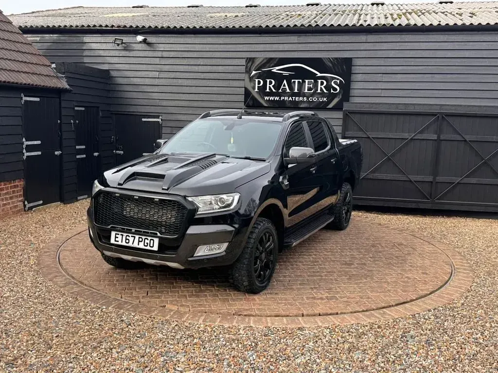 Used Ford Ranger Wildtrack 200 HP (147 kW) 2018 Black Pickup