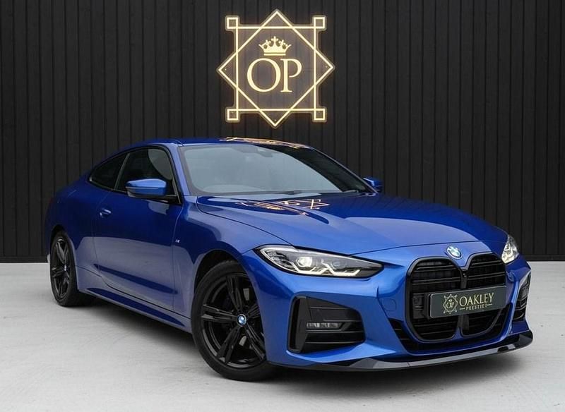 Blue Used 2020 BMW 420 M Sport Coupe | £25,490 - Image 1/4