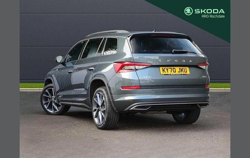 Used Skoda Kodiaq SportLine 147 HP (108 kW) 2020 Quartz grey metallic SUV