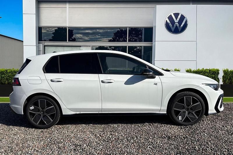 New VW Golf VIII Black Edition 2026 White Hatchback