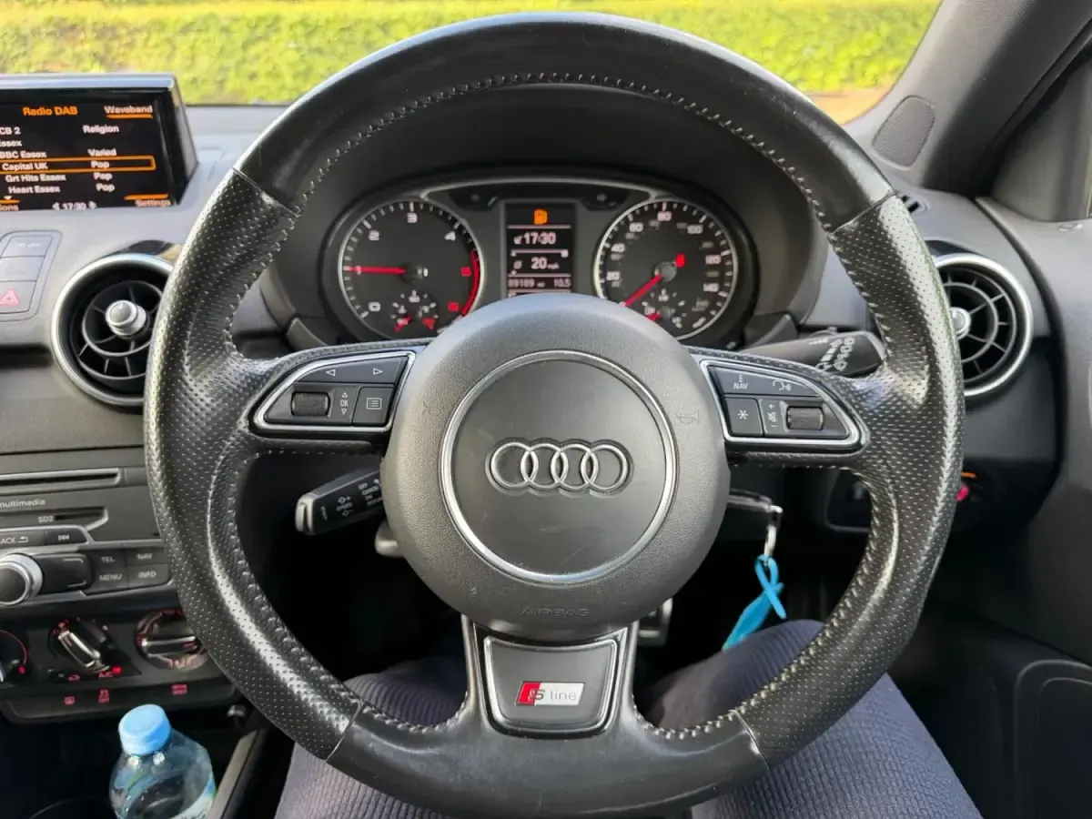 Usado Audi A1 S-Line 2016 Azul Citadino