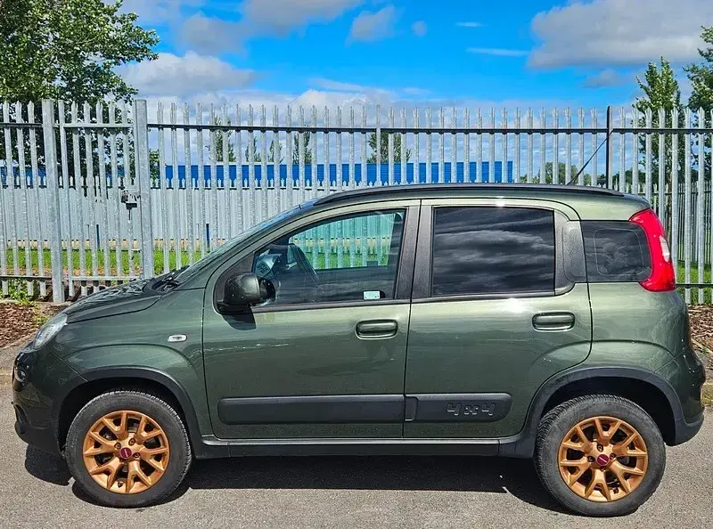 Used Fiat Panda 4x4 S 85 HP (62 kW) 2018 Green Hatchback