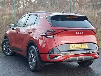 Used Kia Sportage GT-Line S 226 HP (166 kW) 2022 Red SUV