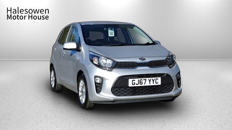 Silver Used 2017 Kia Picanto 2 Hatchback | £7,000 (Fair price) - Image 1/4