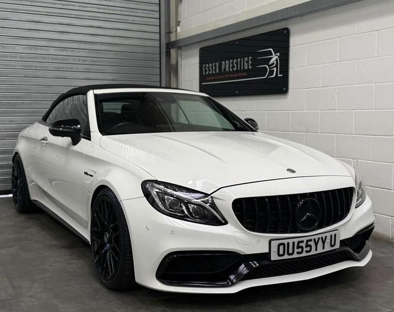 Used Mercedes C63 AMG Premium 2018 White Cabriolet