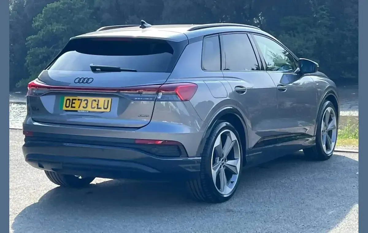 Used Audi Q4 e-tron Black Edition 219 kW (299 HP) 2023 Grey SUV
