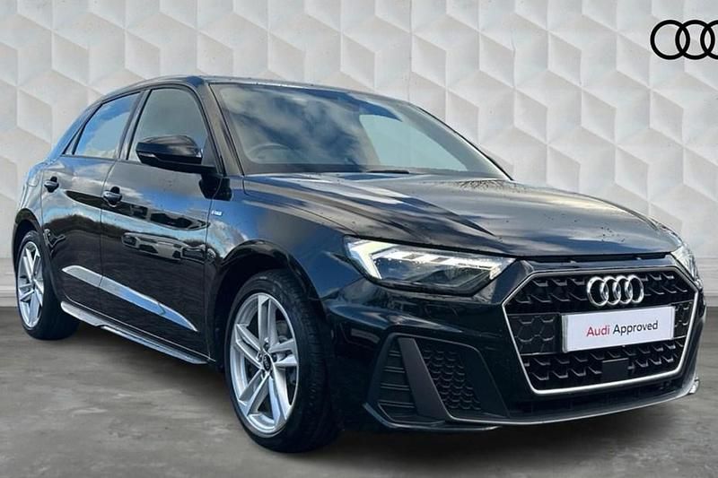 Used Audi A1 Sportback S-Line 2022 Mythos black Hatchback