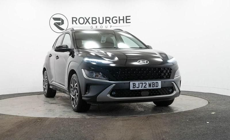 Black Used 2022 Hyundai Kona Premium SUV | £13,995 (Good price) - Image 1/4