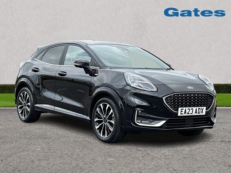 Black Used 2023 Ford Puma ST-Line Hatchback | £21,499 (Expensive) - Image 1/4
