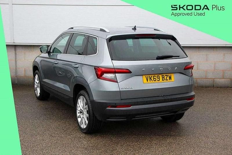 Used Skoda Karoq SE L 150 HP (110 kW) 2019 Business grey metallic SUV