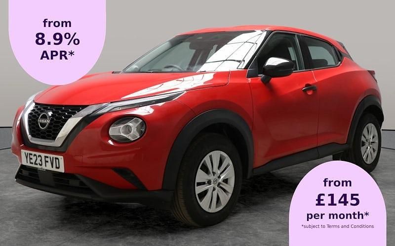 Red Used 2023 Nissan Juke Visia SUV | £12,221 (Super price) - Image 1/2