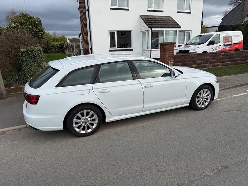 Begagnad Audi A6 190 HK (139 kW) 2015 Vit Kombi