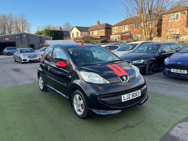 Used Peugeot 107 Sport 68 HP (50 kW) 2007 Black Hatchback