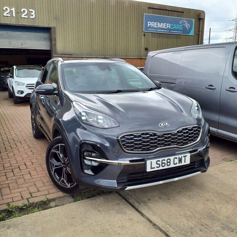 Grey Used 2018 Kia Sportage GT-Line SUV | £8,495 (Super price) - Image 1/4