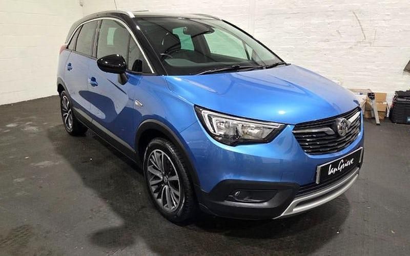 Used Vauxhall Crossland X Elite 131 HP (96 kW) 2019 Blue SUV