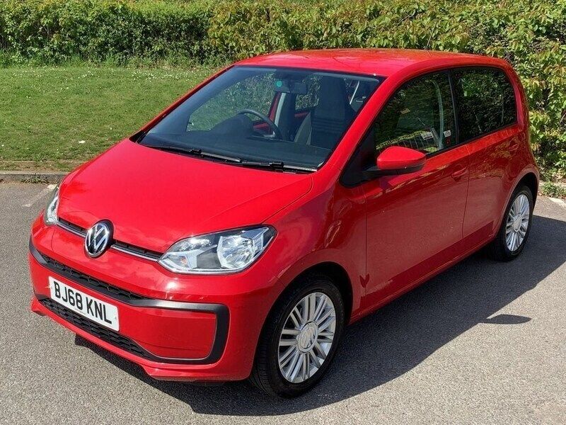 Red Used 2018 VW up! move up! Hatchback | £4,700 (Good price) - Image 1/4