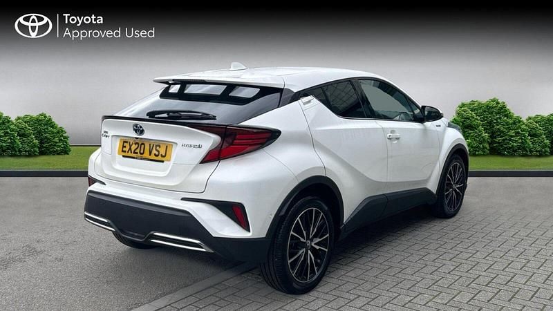 Used Toyota C-HR 184 HP (135 kW) 2020 White SUV